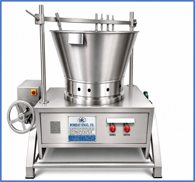 Gas+ Diesel Khoya Machine (Dual Khoya Machine)